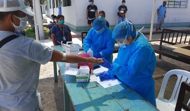 COVID rapid tests in Lima, Peru