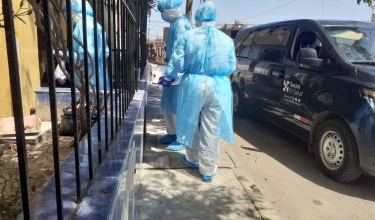 contact tracing in Lima, Peru