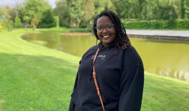 UGHE master's graduate Gloria igihozo 