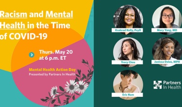 PIH recently hosted a virtual event on racism and mental health.