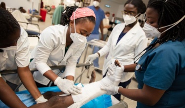emergency department response to hurricane in Haiti