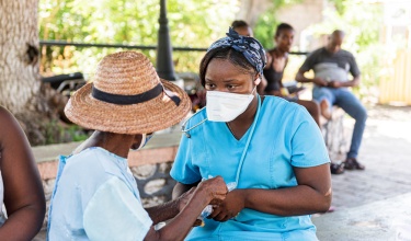 Mobile Clinic care in Haiti