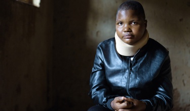 Aline Niyizurugero received surgical care from Partners In Health in Rwanda.