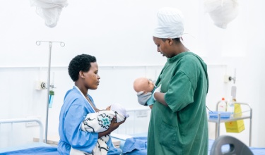 In the newly-renovated NICU at Kirehe District Hospital, doctors, nurses, and "expert mothers" provide care and support for at-risk newborns and their mothers.
