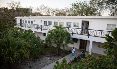 HUM residence housing at Hôpital Universitaire de Mirebalais, Haiti on March 24, 2023