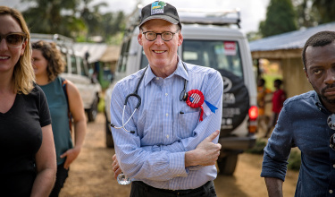 Dr. Paul Farmer in Liberia